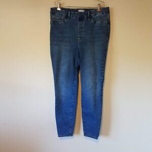 Good American Jeans Power Stretch Pull-On Skinny Denim Women's 5 GLV478T